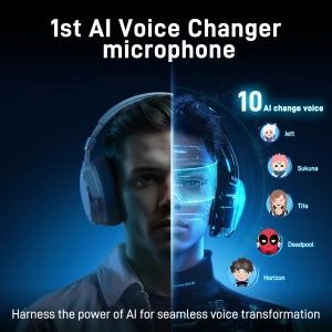 میکروفون استودیویی بی سیم ماونو مدل DM40 Pro RGB